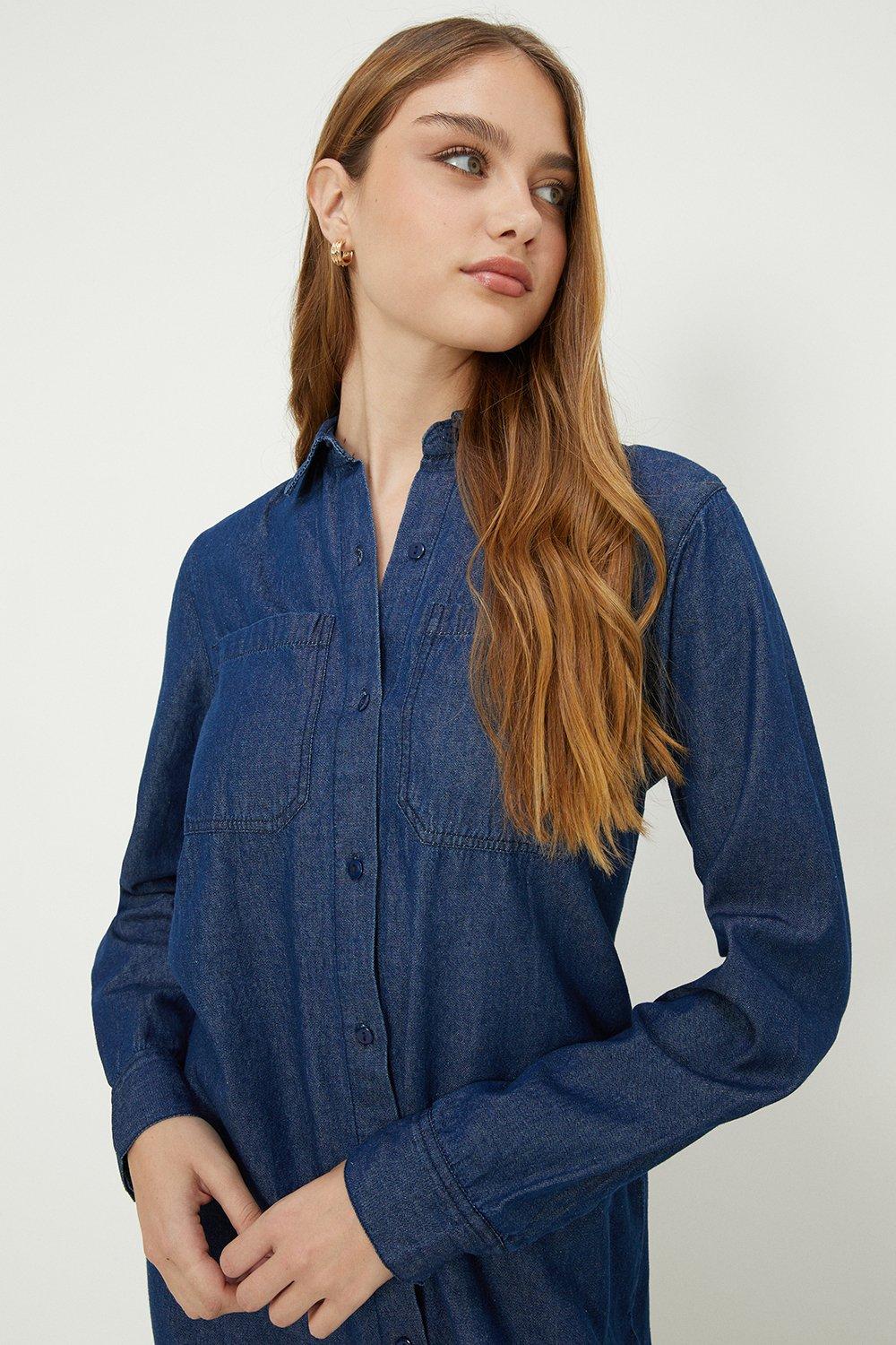 Dp 2024 denim dress